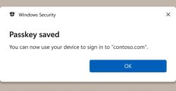Arriva l'accesso tramite passkey su Microsoft
