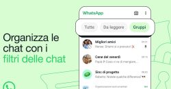 Whatsapp aggiunge i filtri per le chat