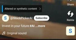 youtube identifica contenuti con etichetta IA