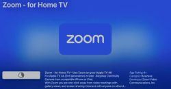 L'app di Zoom arriva su Apple TV