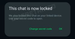 funzione di blocco chat whatsapp