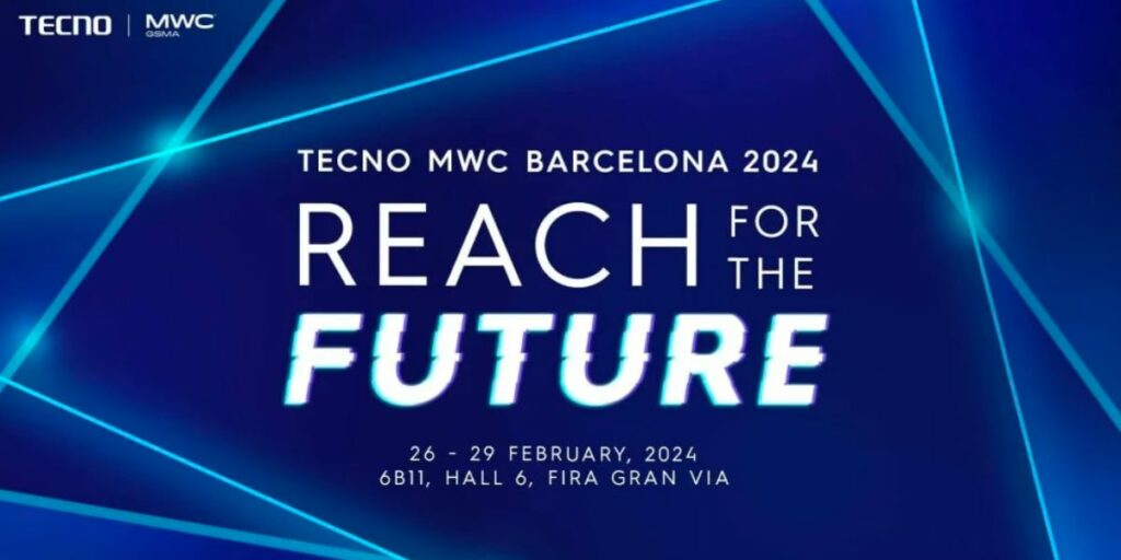 Slogan di Tecno al mobile world congress 2024