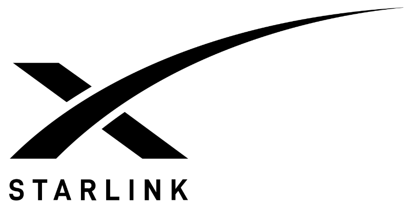 il logo della compagnia Starlink