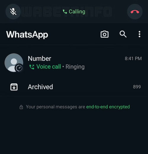 Whatsapp nuovo design chiamate vocali